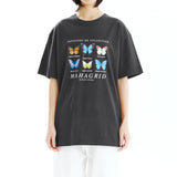 バタフライTシャツ / BUTTERFLIES TEE CHARCOAL