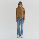 フロントスリットローデニム / FRONT SLIT LOW DENIM