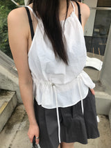 Liso shirring blouse
