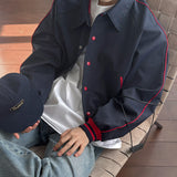 3 TAP Point Piping Raglan Jumper (2color)