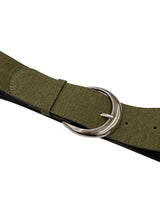 Crescent moon belt _Khaki