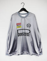 グローシースポーティジャージスウェットシャツ/Glossy Sporty Jersey Sweatshirt (2color)