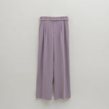 (R-PT-5250)CLASSIC WIDE BELT SET PANTS S