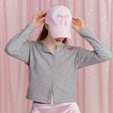 deary ribbon ball cap_5 colors