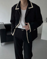 SO Line Collar Tweed Jacket ver.4 (2 colors)