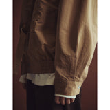 Dリングストラップハリントンジャケット / D-RING STRAP HARRINGTON JACKET_BR