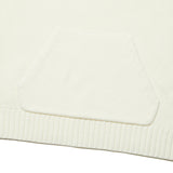 スモールチェリーショットニットフーディー／SMALL CHERRY SHORT KNIT HOODIE [CREAM]