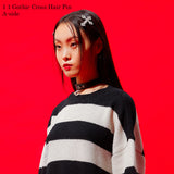 1 1 Gothic Cross Hair Pin (6626841067638)