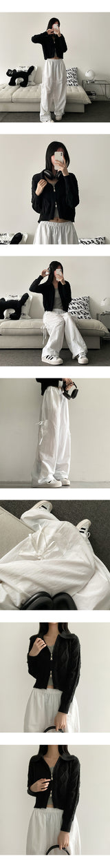 Cardinylone Ribbon Cargo Pants