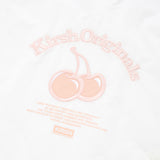 チェリーアーチロゴウーブンピストトップ／CHERRY ARCH LOGO WOVEN PISTE TOP [WHITE]