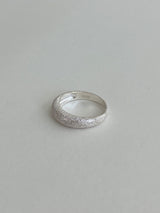[92.5silver] glitter volume drop ring