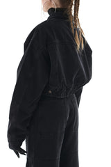 デニムボンバージャケット/DENIM BOMBER JACKET