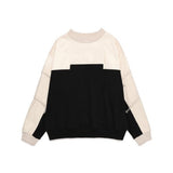 [ILLEDIT] STRING DETAIL SWEAT SHIRT BLACK (6624807911542)