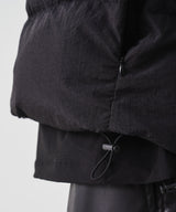 STRING SHORT ECO DOWN JACKET (BLACK)