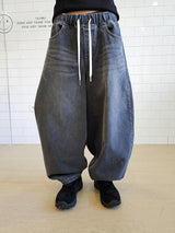 VENTIQUE ビッグバルーンワイドデニムパンツ