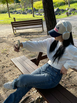 Basic side line point denim