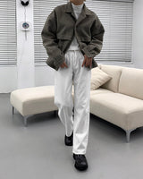 ブックルウールテリージャケット / OW Bookle Wool Terry Jacket (2 colors)