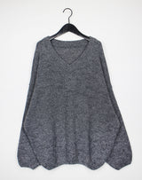 アルパカボキシーニット / Alpaca Boxy Knit (5color)