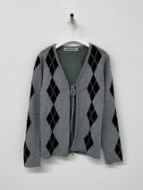 アーガイルカーディガン/ARGYLE CARDIGAN