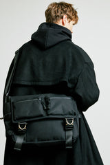 3Dポケットバックルメッセンジャーバッグ / 3D Pocket BUCKLE messanger bag (6554121633910)