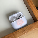 ピンクツリーAirPodsケース_マット