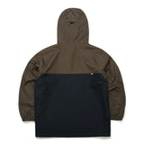 クロスボックスフーデッドジャケット/BSR2223FWJK027 CROSS BOX HOODED JACKET KHAKI WHITE