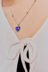 Temperature Change Heart Necklace (6590319951990)