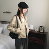 Tapa leather loop hobo shoulder bag