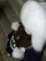 Fox fur hat