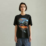 キングスロード プリンティングTシャツ/KINGS ROAD PRINTING T-SHIRT (BLACK)