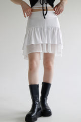 シルキーカンカンスカート / Silky Cancan Skirt (3color)