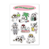 エディクールサマーステッカー / Eddy Cool Summer Sticker