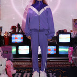 ロゴトラックジャケット&パンツ/[SET] 0 3 CT logo track jacket & pants - VIOLET