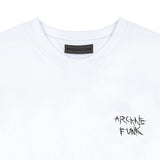 ドローイングファンクTシャツ / DRAWING FUNK TEE white