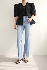 ライトライトジーンズ / LIGHT LIGHT JEANS / STRAIGHT DENIM PANTS
