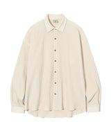 ワッフル コットン シャツ S103 / Waffle Cotton Shirt S103 Elephant Ivory
