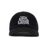 NKG クラシックロゴキャップ (ブラック)