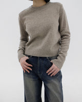 カシューウールニット/Cashew Wool Knit (4color)