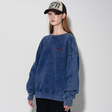 ビンテージウォッシングスウェットシャツ / vintage washing sweatshirt [navy]
