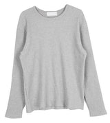 No.0648 slim waffle T (3color)