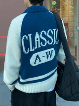 AW Classic Kara Knit Zip UP 2C