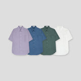 トニ―ハイデンシティー半袖シャツ/Tony High Density Short-Sleeved Shirts (4 colors)