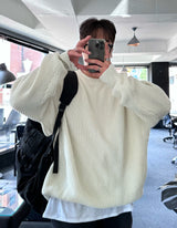 10.candy daily loosefit round knit