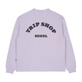 ブラックマックボ長袖Tシャツ (T21112S) - L.PURPLE