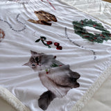 Fluffy Christmas Blanket - 150x200cm