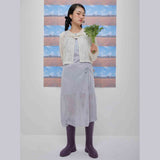 Fluffy lace cardigan (6684235956342)