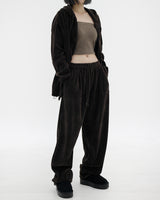 コージーフードジップアップ/Cozy Hood Zip-Up (3color)