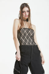 レースボディースーツ / LACE BODYSUIT