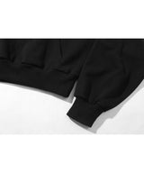 バブルロゴクロップフーディー/Burble Logo Crop Hoodie (Black)