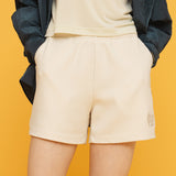 プリーツハーフパンツ / PLEATS HALF PANTS_IVORY
